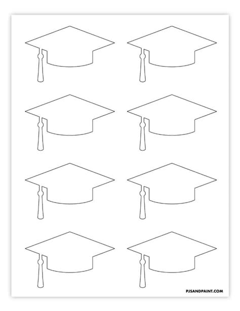 Printable Graduation Cap Designs